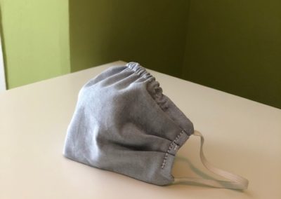 Smart Adaptive Clothing Mask light blue