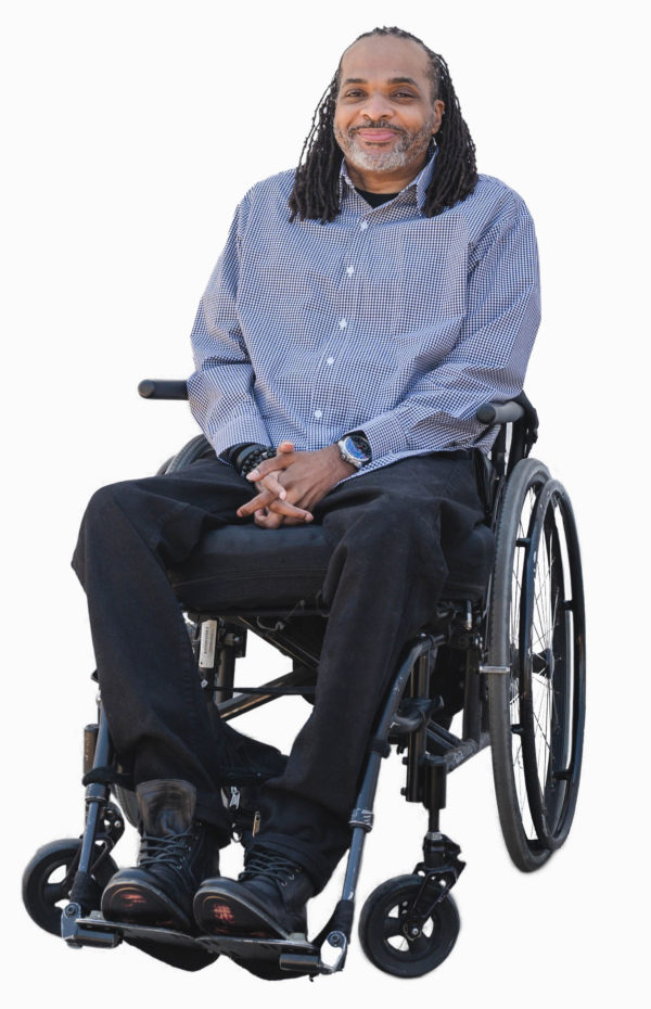 Adaptive Shirt - blue - men's adaptive clothing